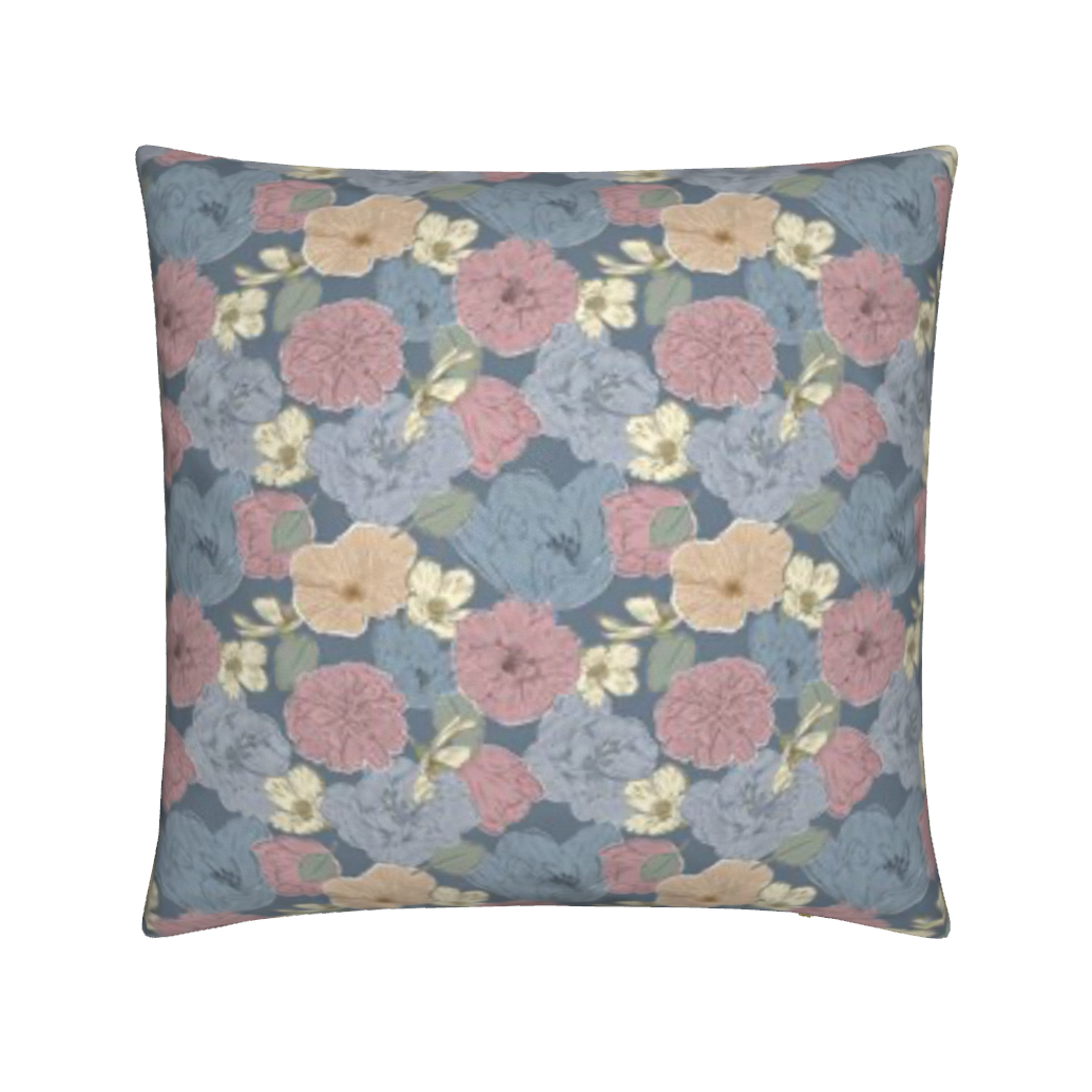 All in Bloom Fluwelen Kussen | Dutch Bloom Collection | By C Studio