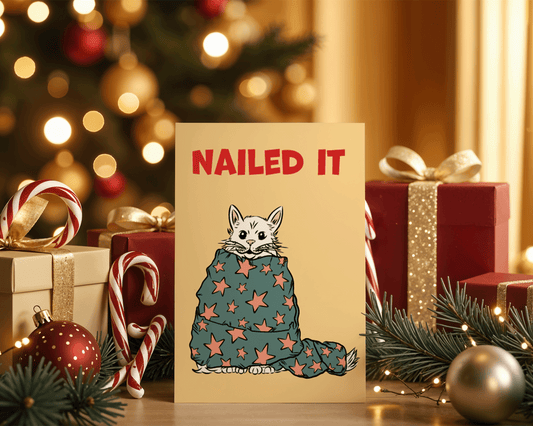 Handgemaakte kerstkaarten in een digitaal tijdperk