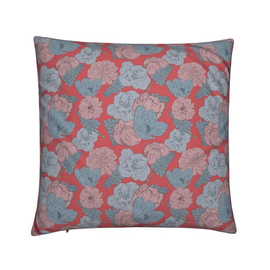 Blush & Sky Outdoor Kussen | Dutch Bloom Collection | By C Studio