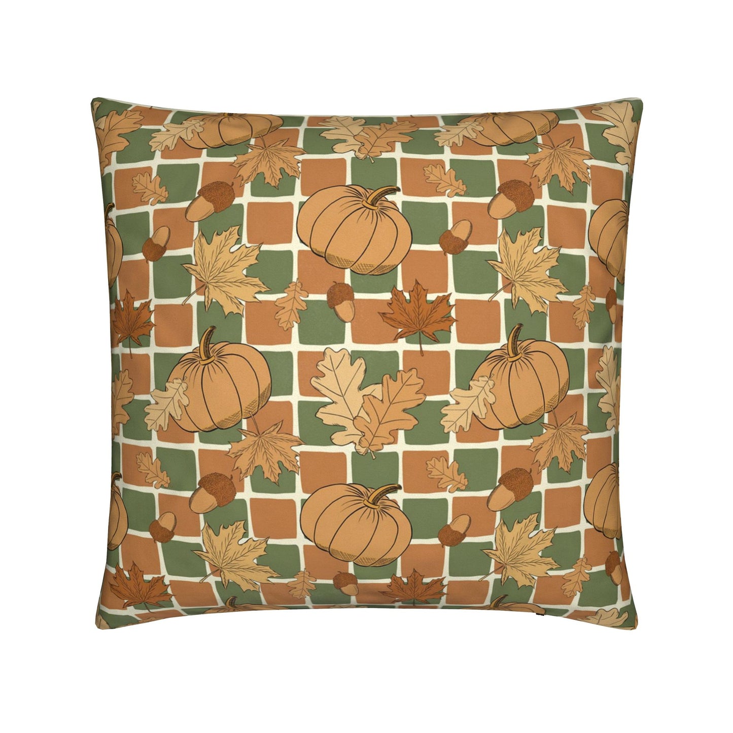 Pumpkin Patchwork Fluwelen Kussen | Vintage Fall Collection | By C Studio