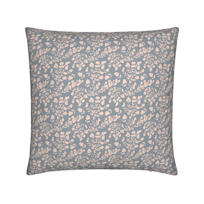 Gypsum Shadows Velvet Cushion | Cheerful Flowers Collection | By C Studio