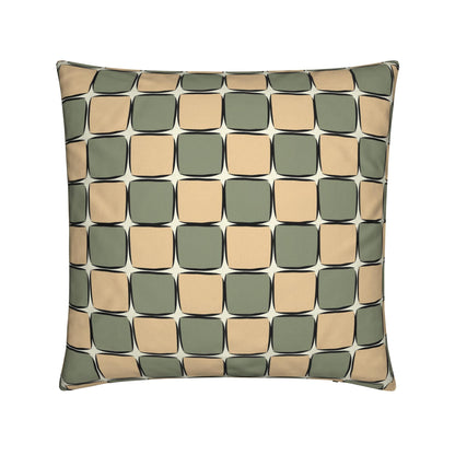 Retro Blocks Outdoor Kussen | Vintage Fall Collection | By C Studio