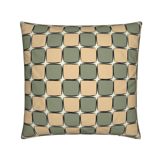 Retro Blocks Outdoor Kussen | Vintage Fall Collection | By C Studio