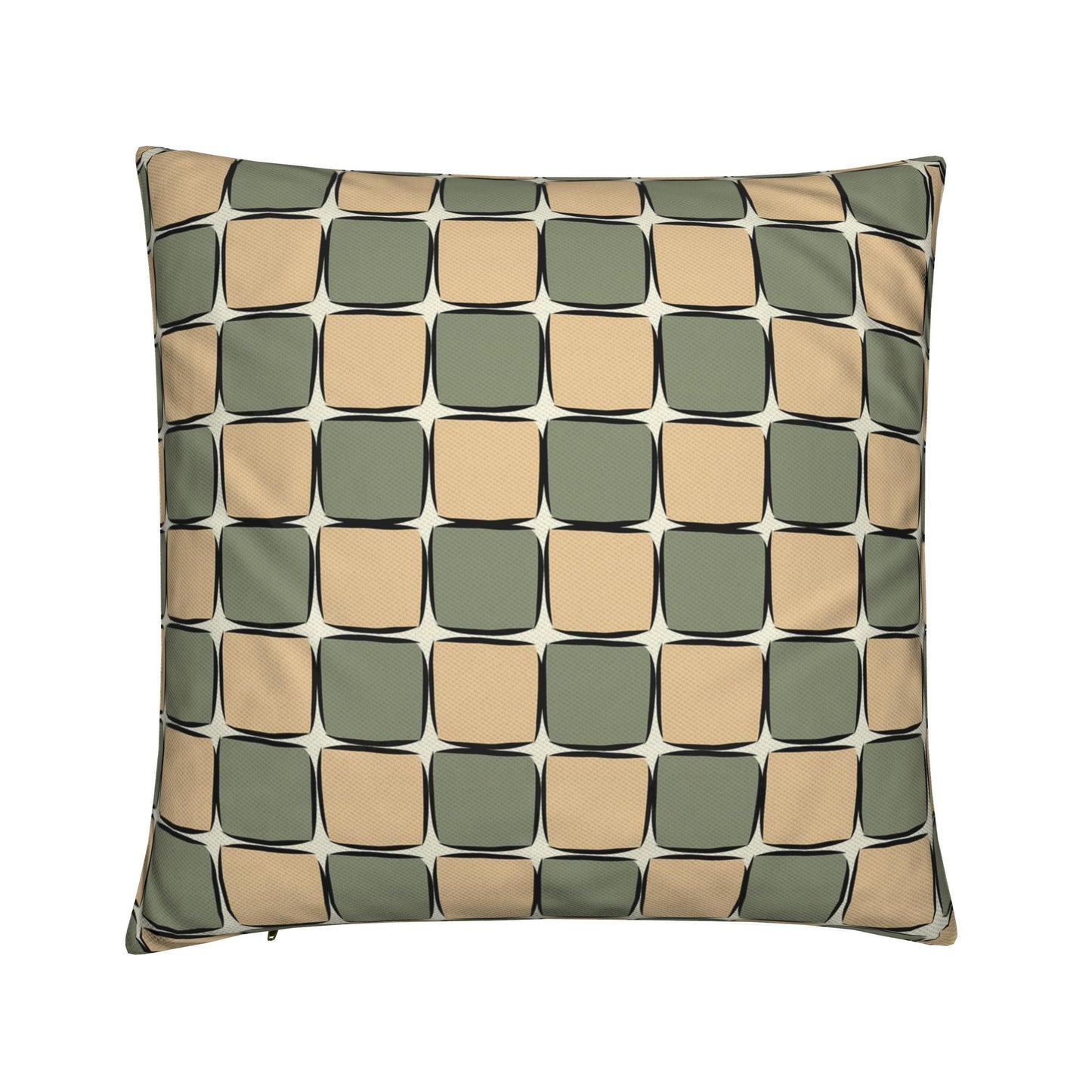 Retro Blocks Outdoor Kussen | Vintage Fall Collection | By C Studio