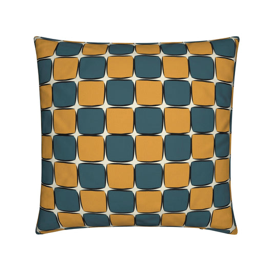 Retro Blocks Outdoor Kussen | Vintage Fall Collection | By C Studio