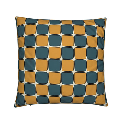Retro Blocks Outdoor Kussen | Vintage Fall Collection | By C Studio