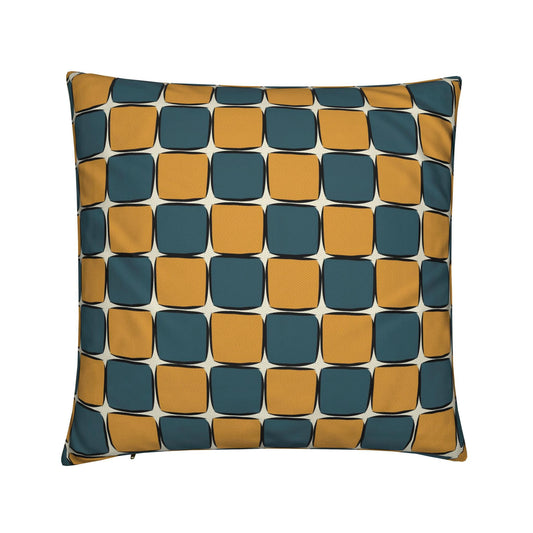 Retro Blocks Outdoor Kussen | Vintage Fall Collection | By C Studio